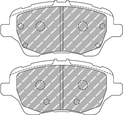 Fiesta MK7 ST Front Ferodo Ds2500 Pads 