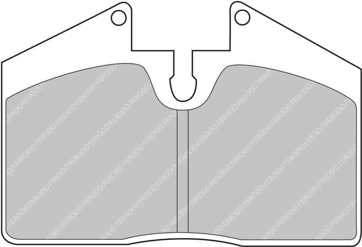 Mountune/Alcon Ferodo Ds2500 Pads 