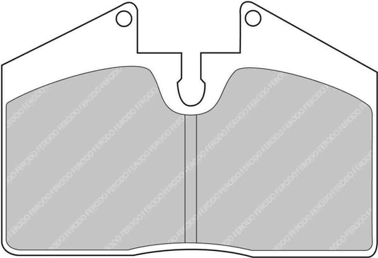 Mountune/Alcon Ferodo Ds2500 Pads 