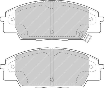 Civic Type R FN2 Front CL RC5+ Pads 