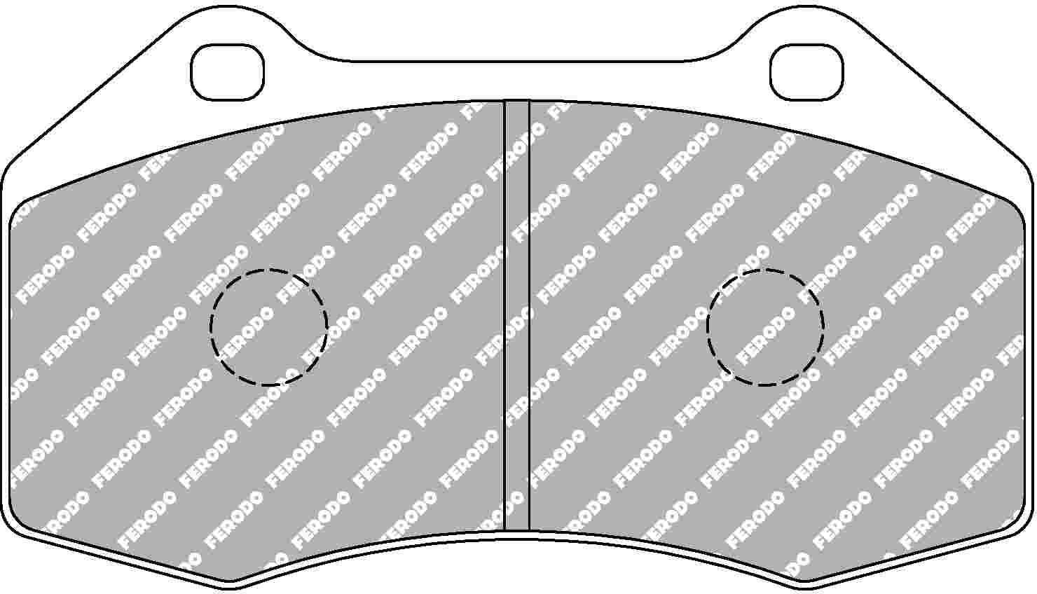 Clio 3 Rs Front Ferodo Ds1.11 Pads 