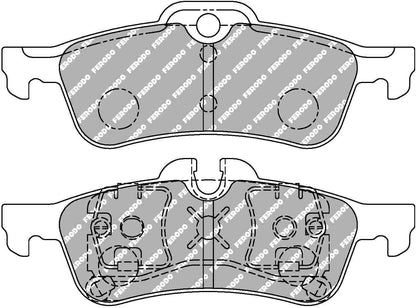 Civic Type R FK2 Rear Ferodo Ds2500 Pads 