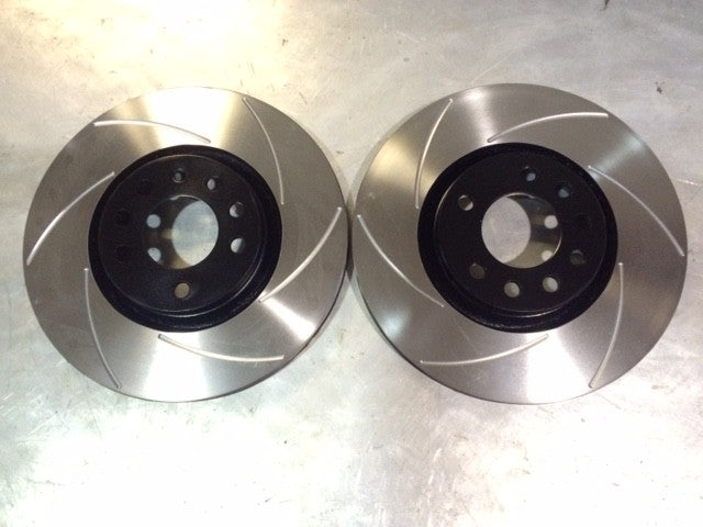 R56 Mini Cooper S Front Grooved Discs 