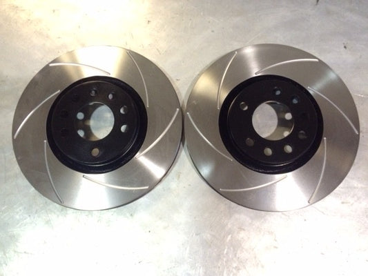 Clio 4 RS Front 6 Groove Discs 