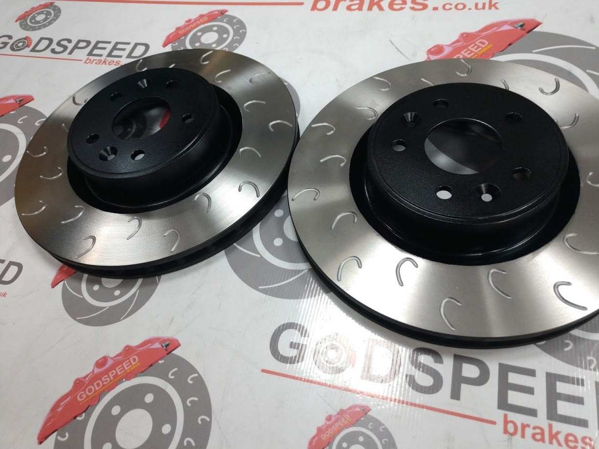 Clio 3 Rs F&R G Hook Discs and Ferodo Pads Package 