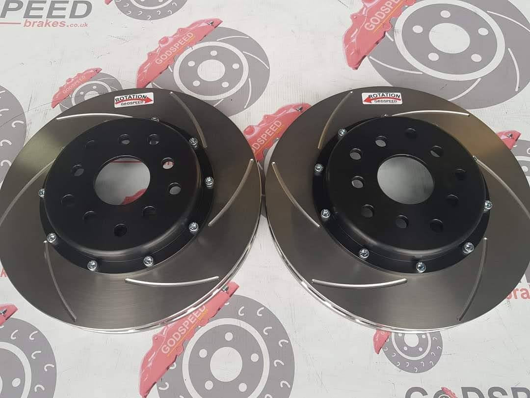 Clio 3 RS / Megane 2 RS Front 340mm Discs and bells 