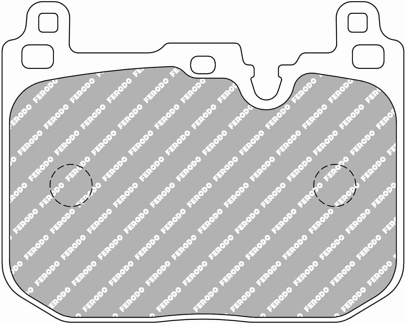 F56 JCW Front Ferodo Ds2500 Pads 