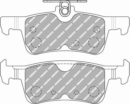 Fiesta MK 8 ST Rear Kevlar Pads 