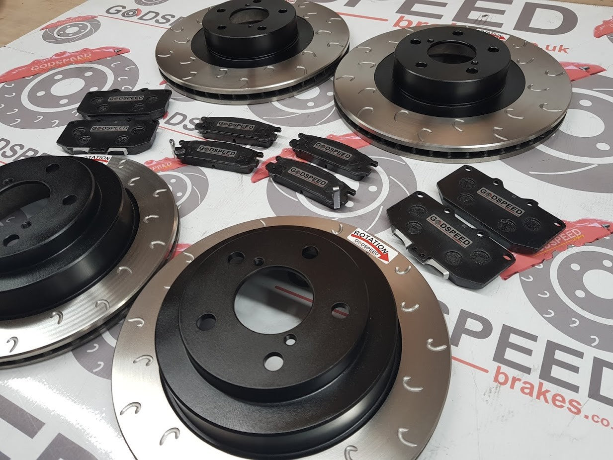 Fiesta ST MK 8 F&R G Hook Discs & Kevlar pads package