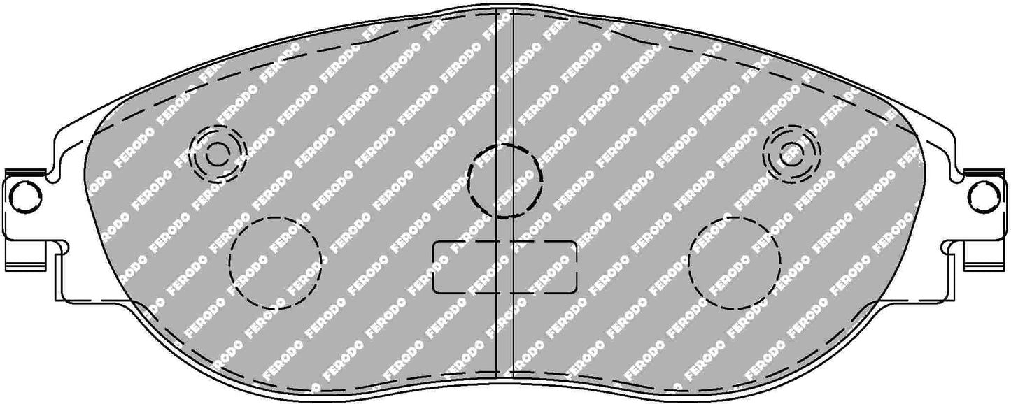 Audi S3 8V Front Ferodo Ds2500 Pads 