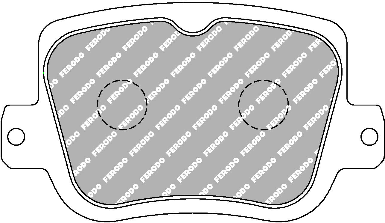 Alpine A110 Rear Ferodo Ds2500 pads