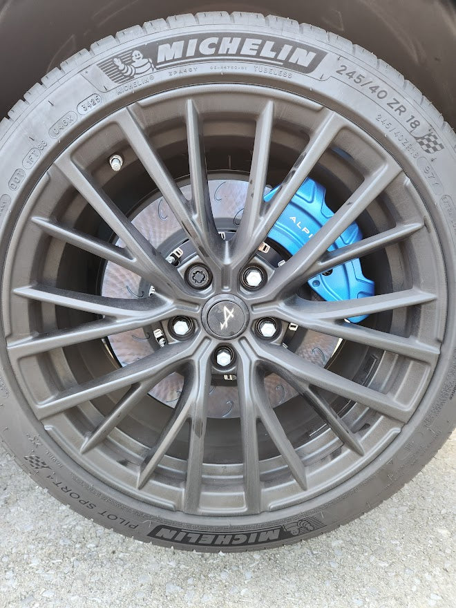 Alpine A110 Rear 330mm Disc and bell conversion