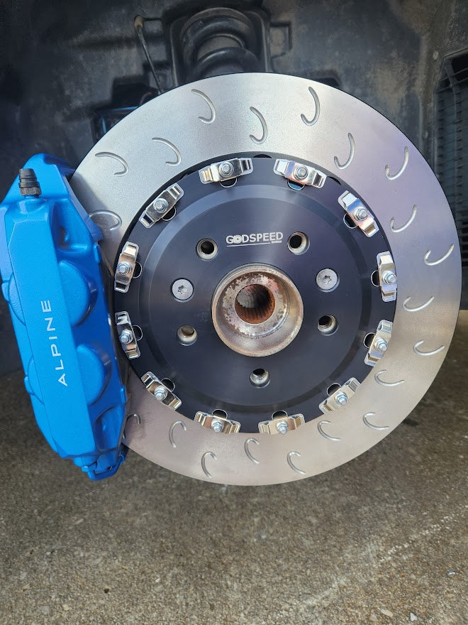 Alpine A110 Front 330mm Disc and Bell Conversion