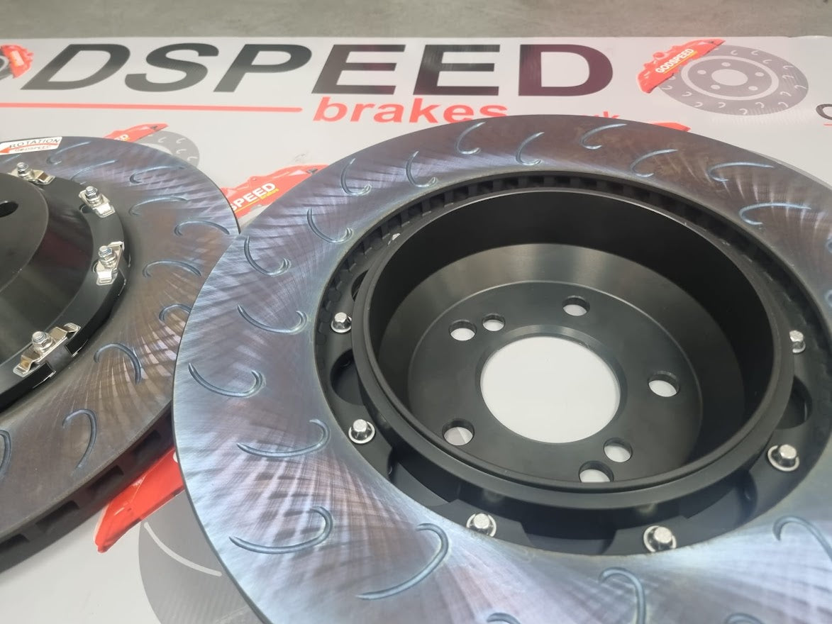BMW F Series M2 M3 M4 Rear 2 Piece Discs and Bells