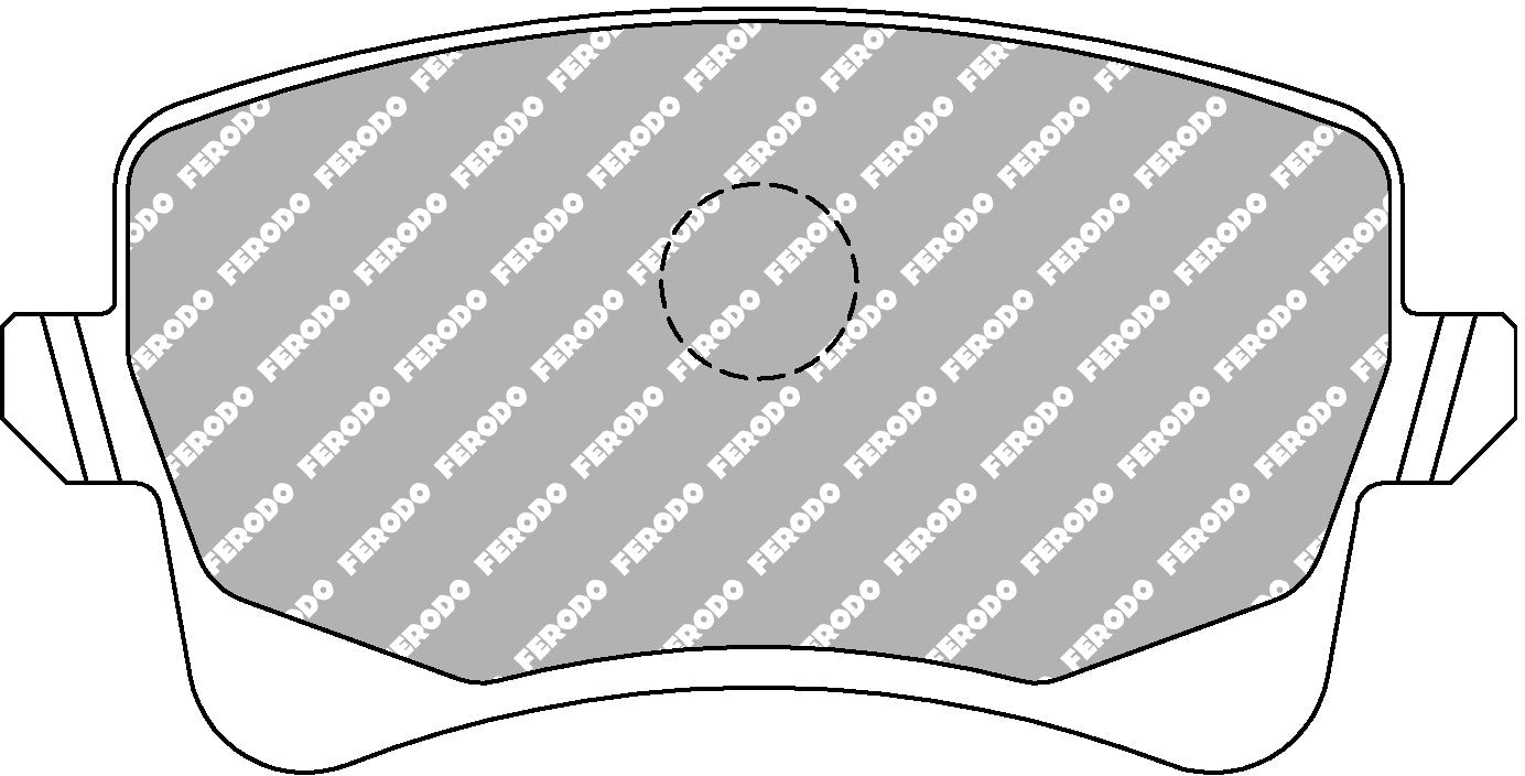 Audi RS6 C7 Rear Ferodo DS2500 pads