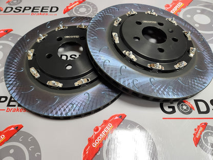 Audi C7 RS6 Rear 2 Piece Discs