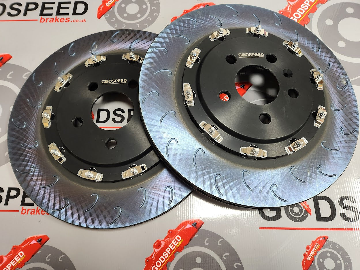 Audi C7 RS6 Rear 2 Piece Discs