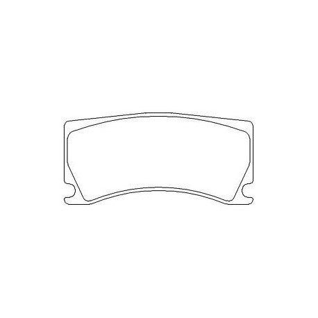 Peugeot 308 GTI Front CL RC6 pads